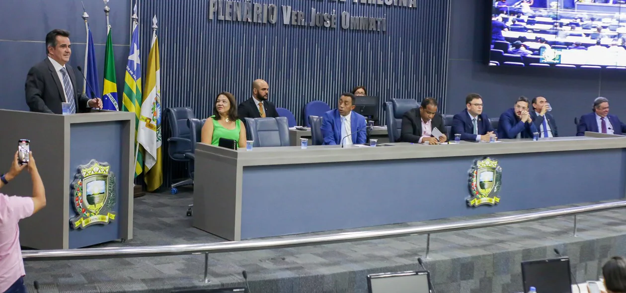 Solenidade de outorga do título de cidadania teresinense a Joel Rodrigues