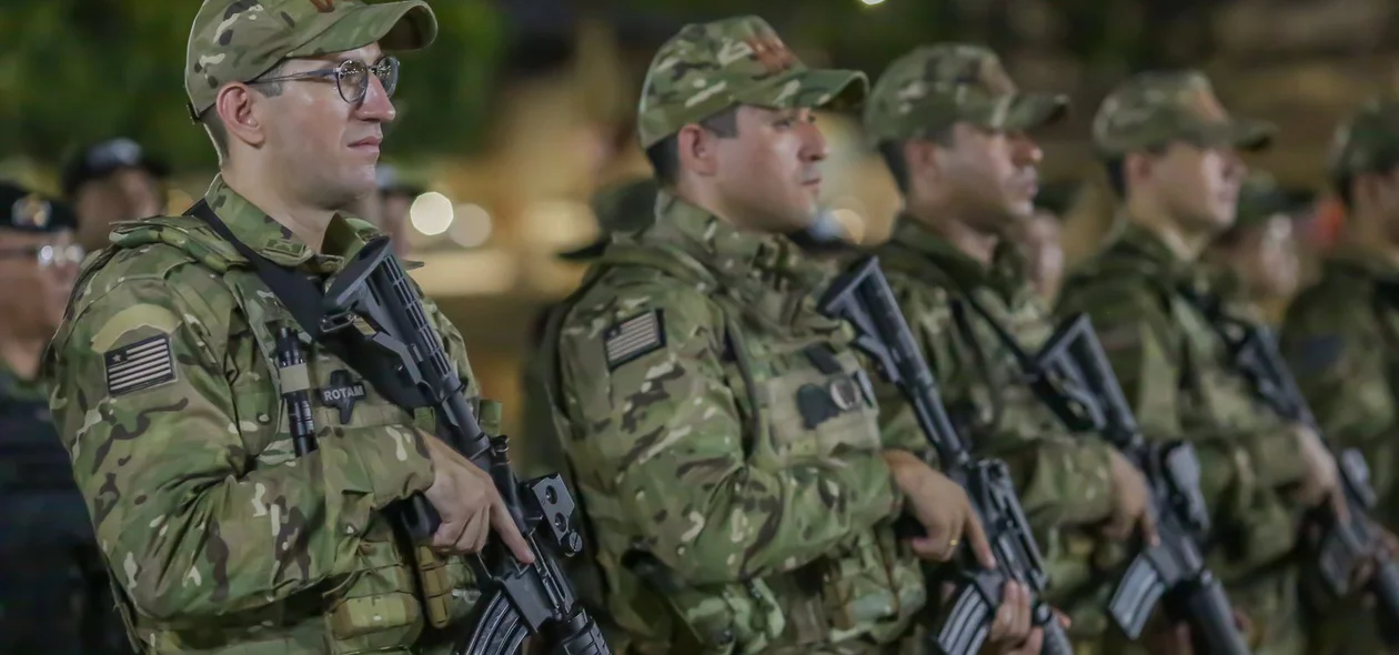 Solenidade de promoções de policiais