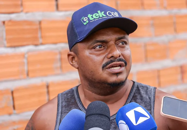 Sousa Neto, presidente da Associação de Moradores do Árvores Verdes
