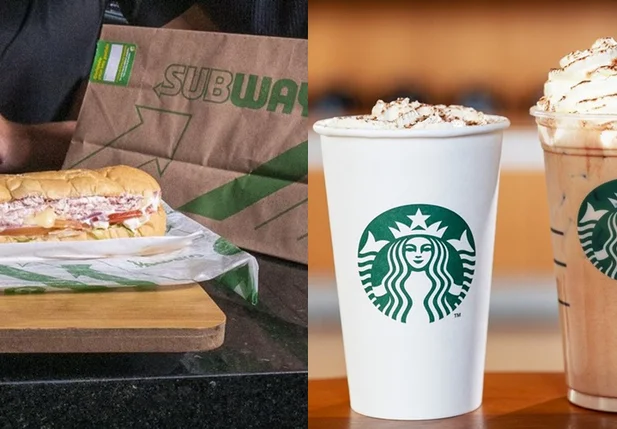 Subway e Starbucks
