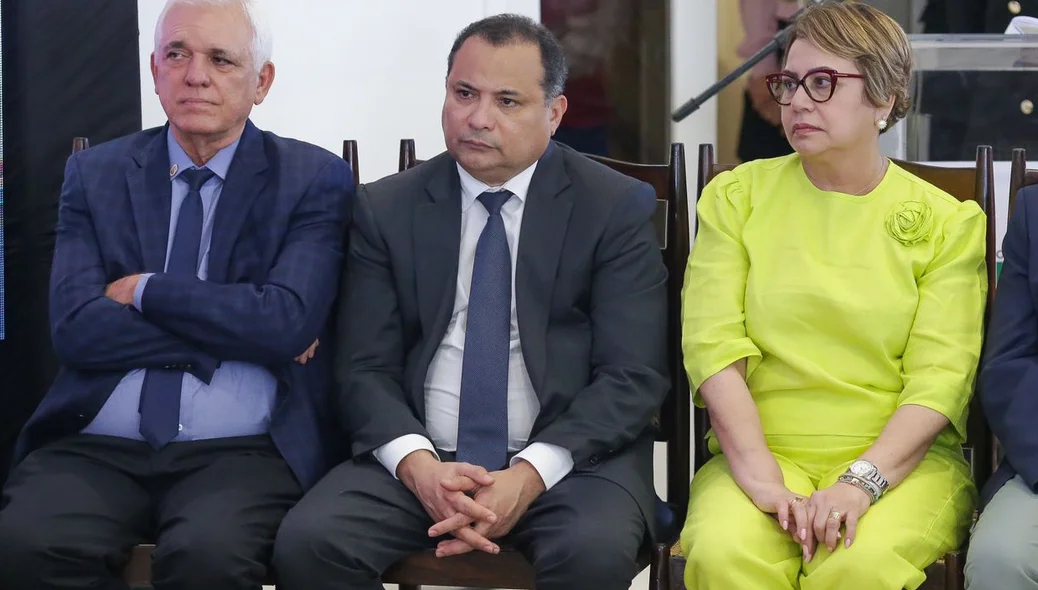 Themístocles Filho, Evaldo Gomes e Jussara Lima
