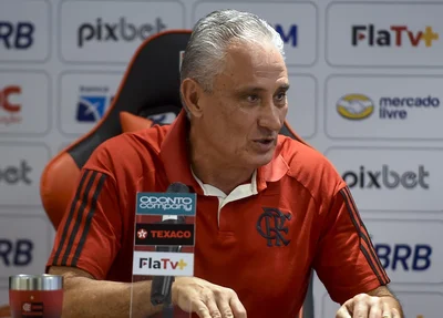 Tite é apresentado no Flamengo