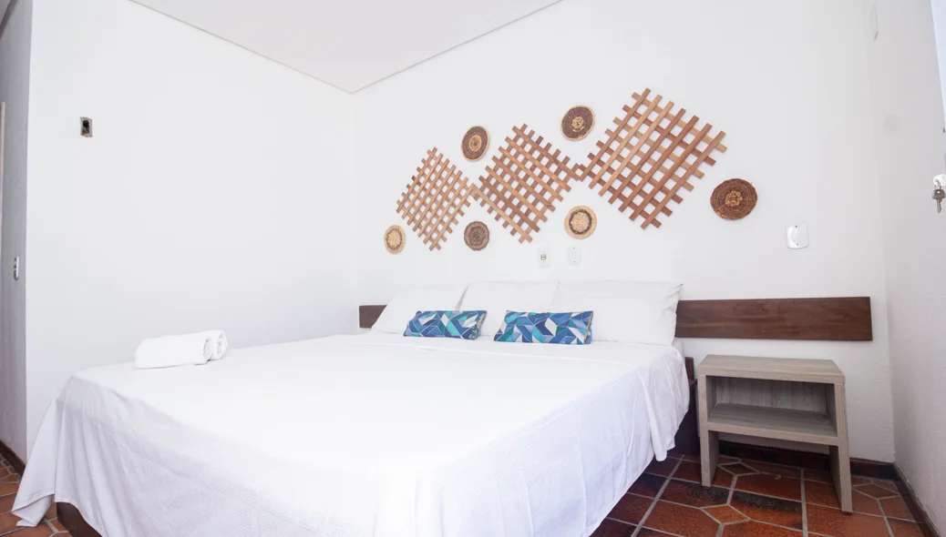 Todo conforto dos quartos no Arrey Rio Poty Hotel Praia