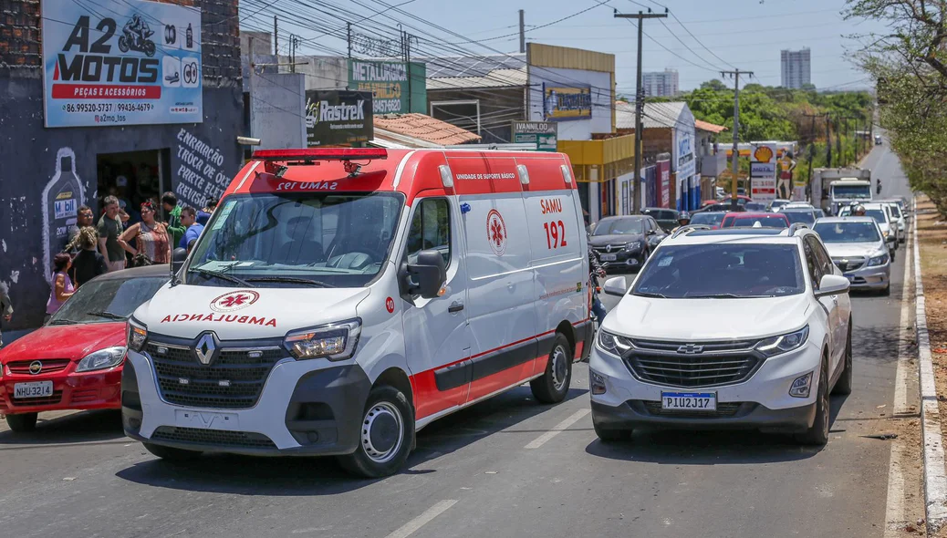 Trânsito na região ficou congestionado