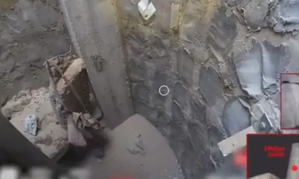 Túnel usado pelo grupo Hamas