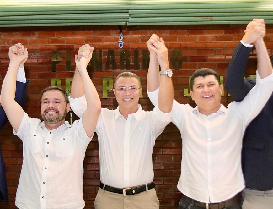 Vereador Gustavo de Carvalho oficializa apoio ao deputado Fábio Novo