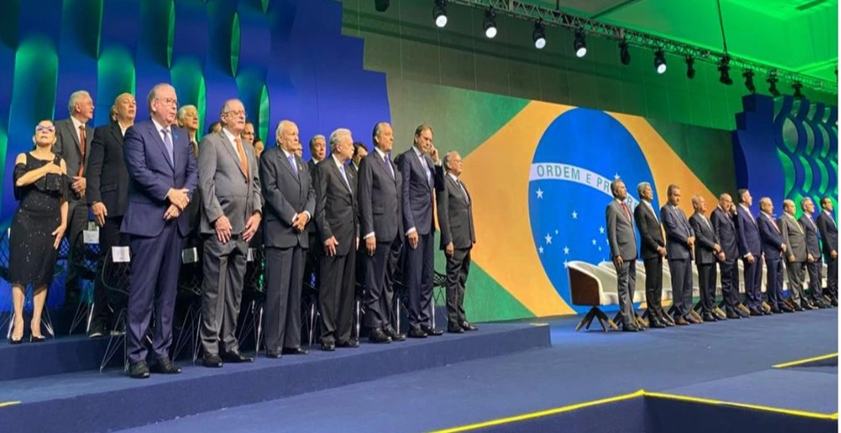 Zé Filho assume diretoria na CNI durante posse do novo presidente da entidade