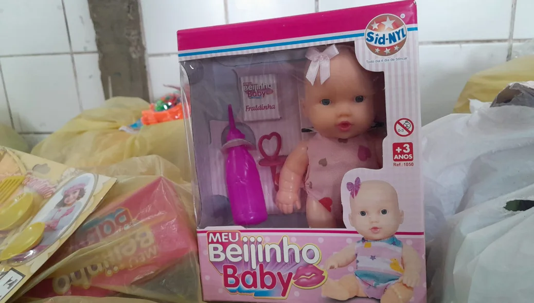 A ação conseguiu mais de 500 unidades de brinquedos para distribuir às crianças