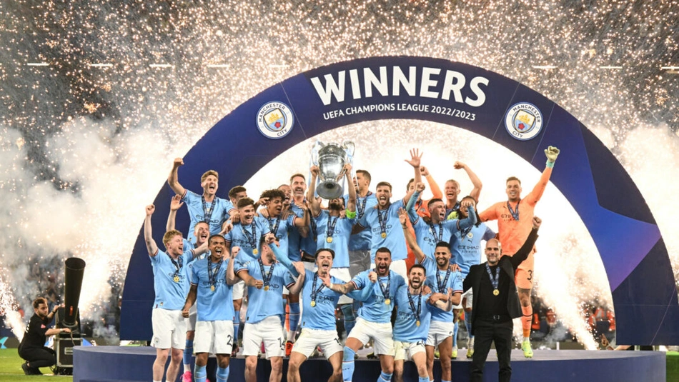 A Champions League viu o Manchester City ser campeão
