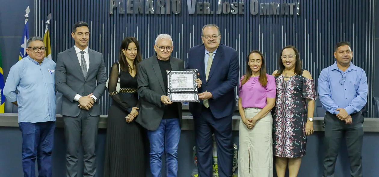A honraria foi concedida por proposição do vereador Inácio Carvalho