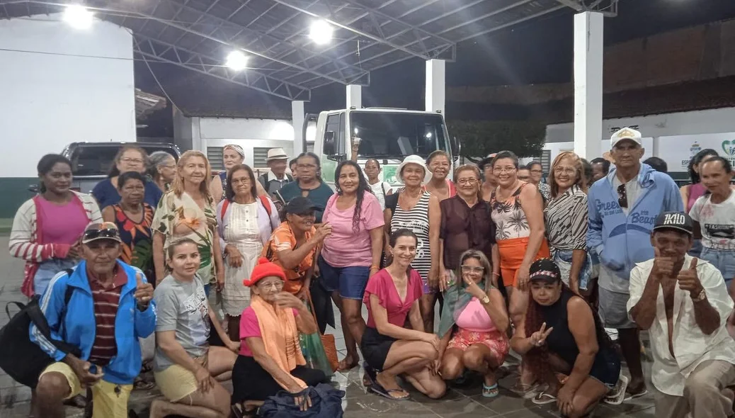 A Secretaria Municipal de Assistência Social de Esperantina foi quem proporcionou o lazer