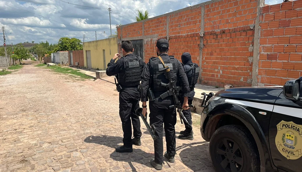 Ação policial também contou com apoio da Feisp e Polícia Militar