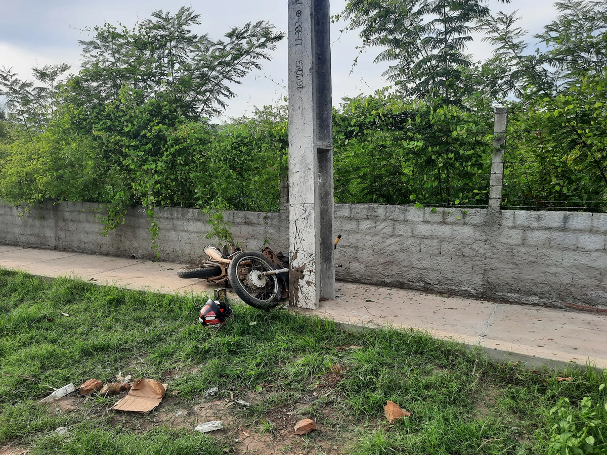 Acidente com motocicleta deixou um morto no bairro Todos os Santos