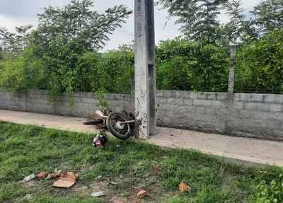 Acidente com motocicleta deixou um morto no bairro Todos os Santos