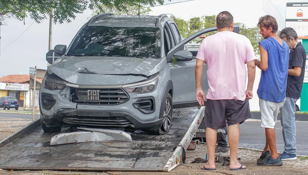 Acidente ocorreu nas primeiras horas desta quinta feira em Teresina