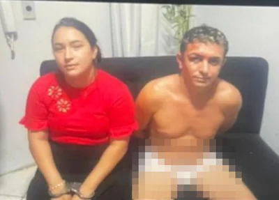 Adeilson do Amaral de Sousa preso com a companheira
