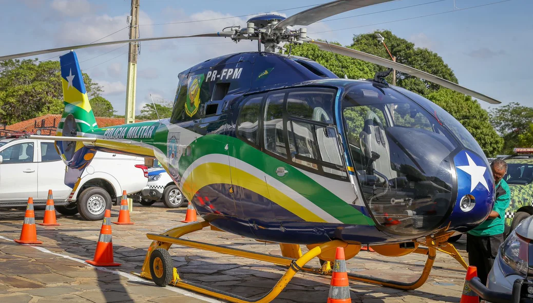Aeronave da Polícia Militar