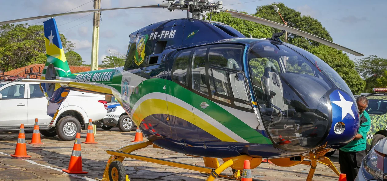 Aeronave da Polícia Militar