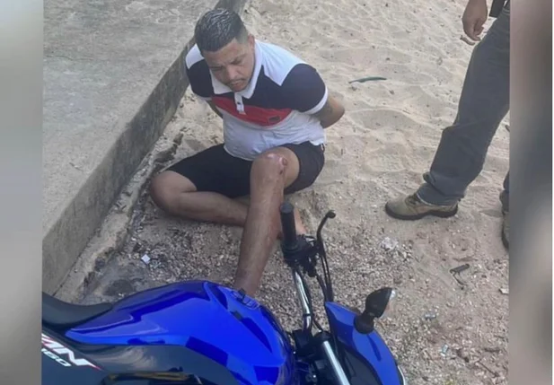 Alisson Natanael Silva Magalhães foi preso pela Polícia Civil