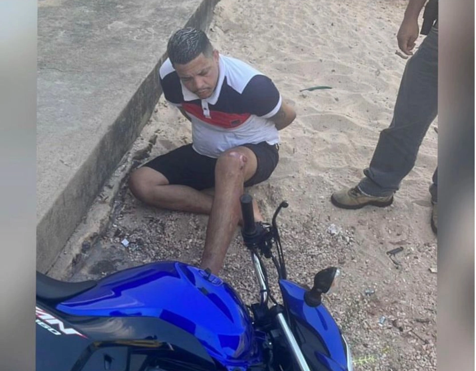 Alisson Natanael Silva Magalhães foi preso pela Polícia Civil