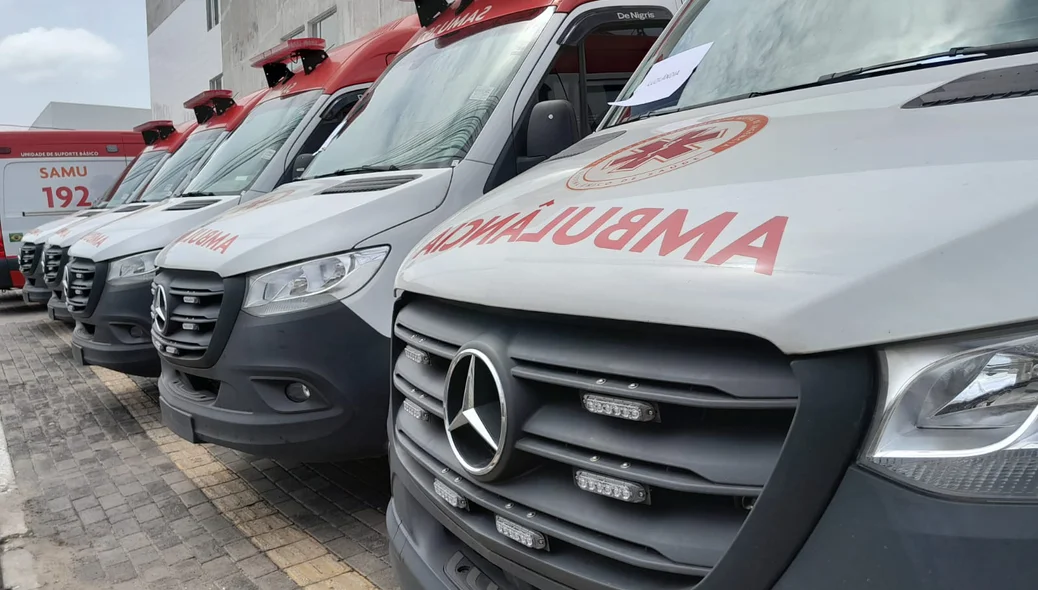 Ambulâncias do Samu entregues