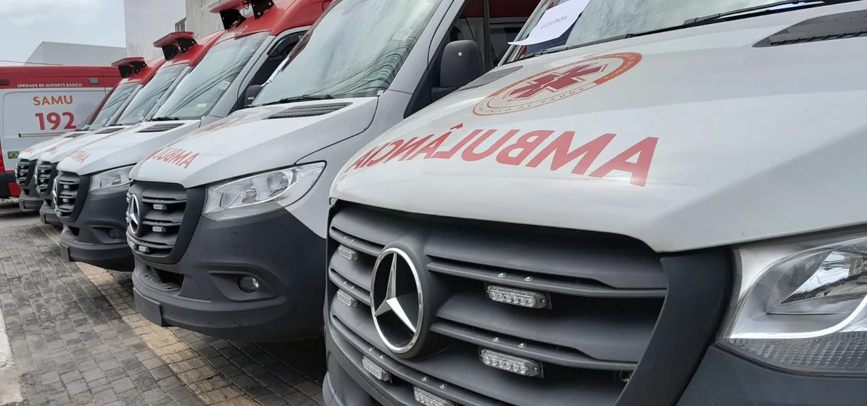 Ambulâncias do Samu entregues