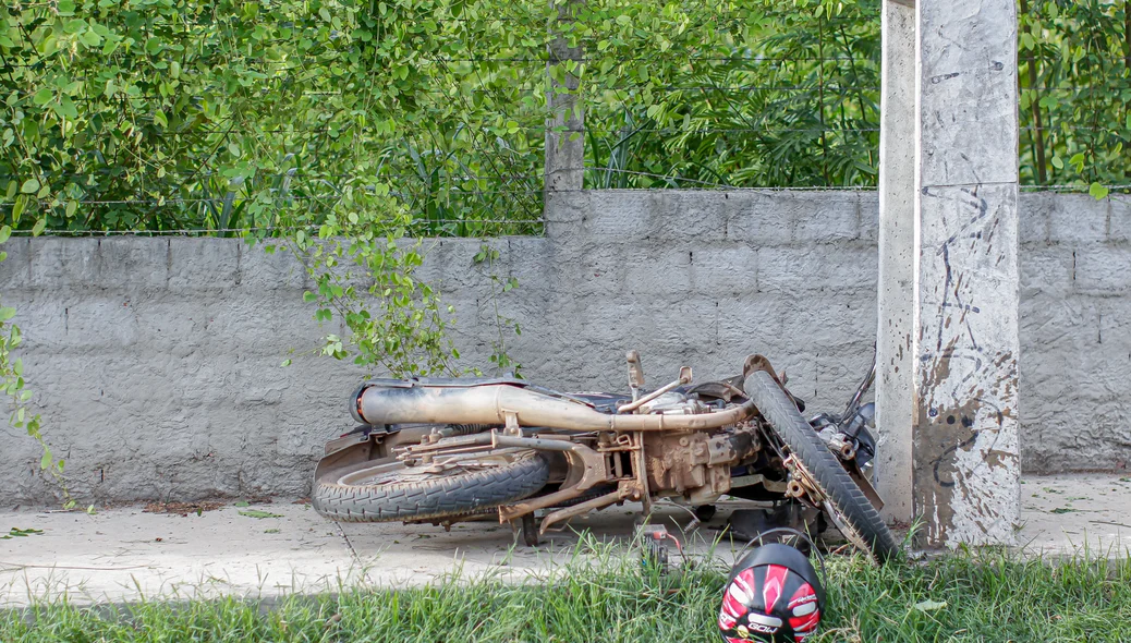 Após colisão o motociclista veio a óbito