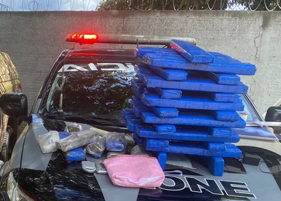 Apreensão de maconha feita na zona sul de Teresina