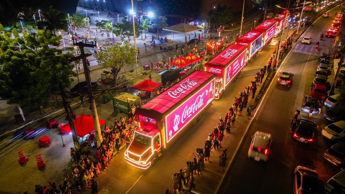 As caravanas de natal são uma tradição que encanta milhares de brasileiros