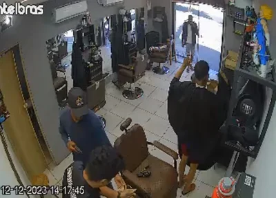 Assalto à barbearia no bairro Promorar