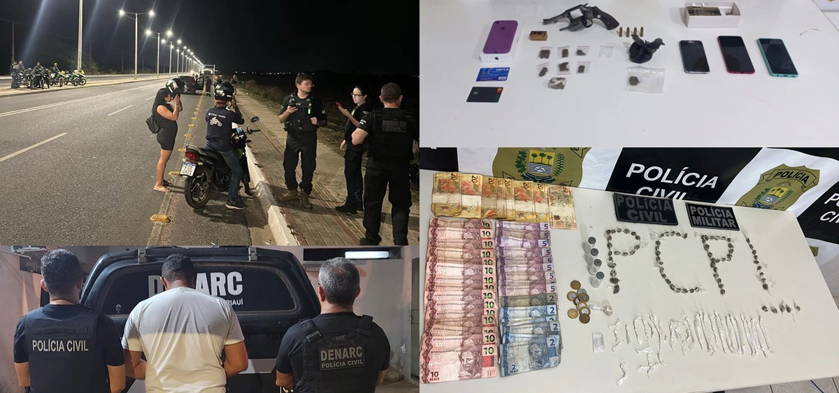 Blitzen feitas em Teresina resultaram na prisão de 13 pessoas