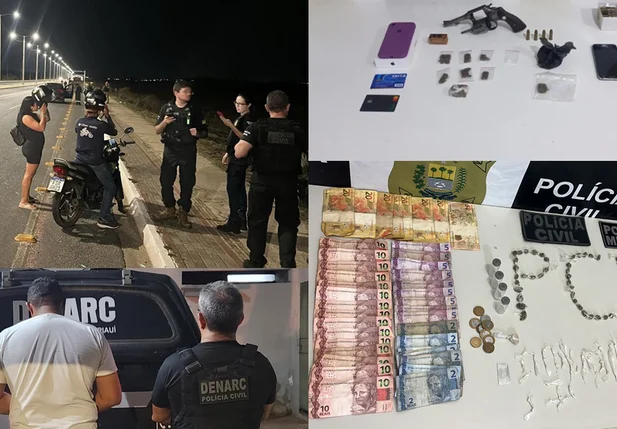 Blitzen feitas em Teresina resultaram na prisão de 13 pessoas