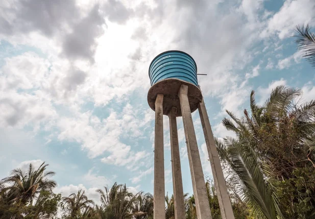 Caixa d'água inaugurada