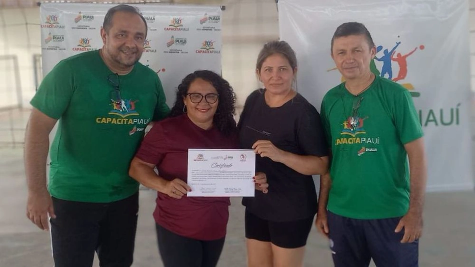 Capacita Piauí implanta projeto de formação desportiva no município de Batalha
