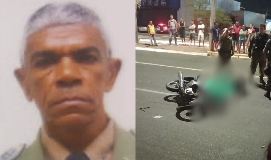 Capitão da PM morre em acidente de na zona Sul Teresina