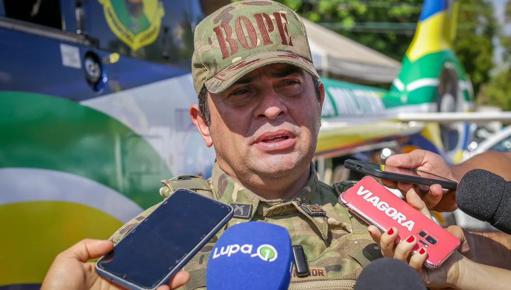 Comandante da Polícia Militar do Piauí, Coronel Scheiwann Lopes