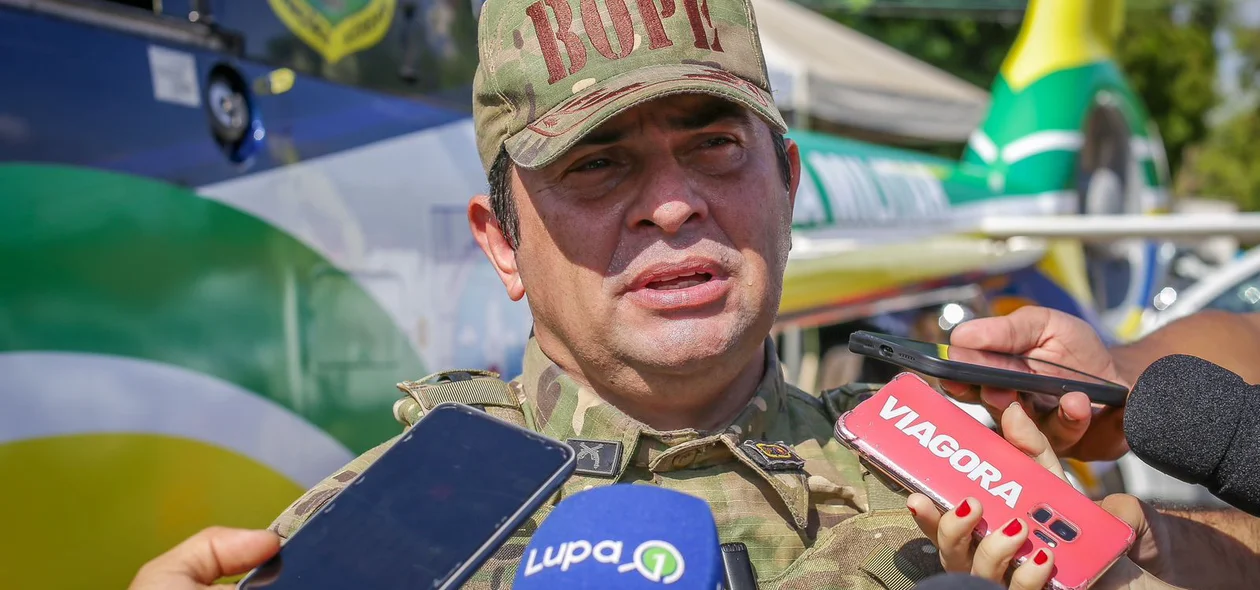 Comandante da Polícia Militar do Piauí, Coronel Scheiwann Lopes