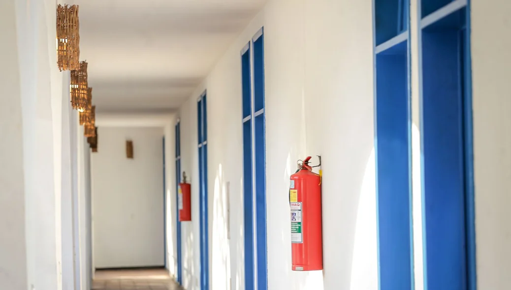 Corredores do hotel