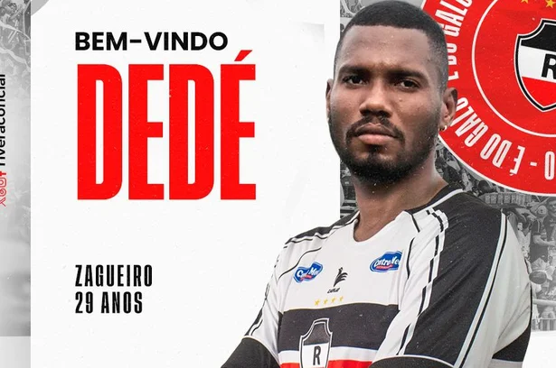 River fecha com o zagueiro Dedé e chega ao seu 24ª reforço para 2024