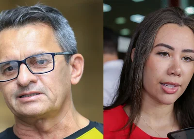 Demóstenes Riberio e Fernanda Gomes