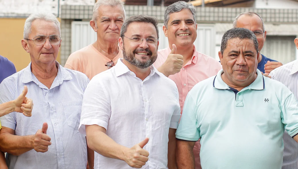 Deputado Estadual Fábio Novo em sede do PSD