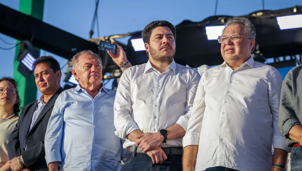 Deputados na solenidade