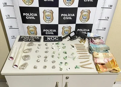 Droga apreendida em Sussuapara