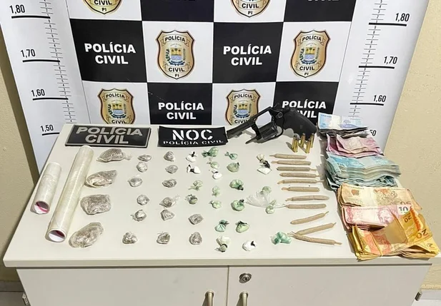 Droga apreendida em Sussuapara