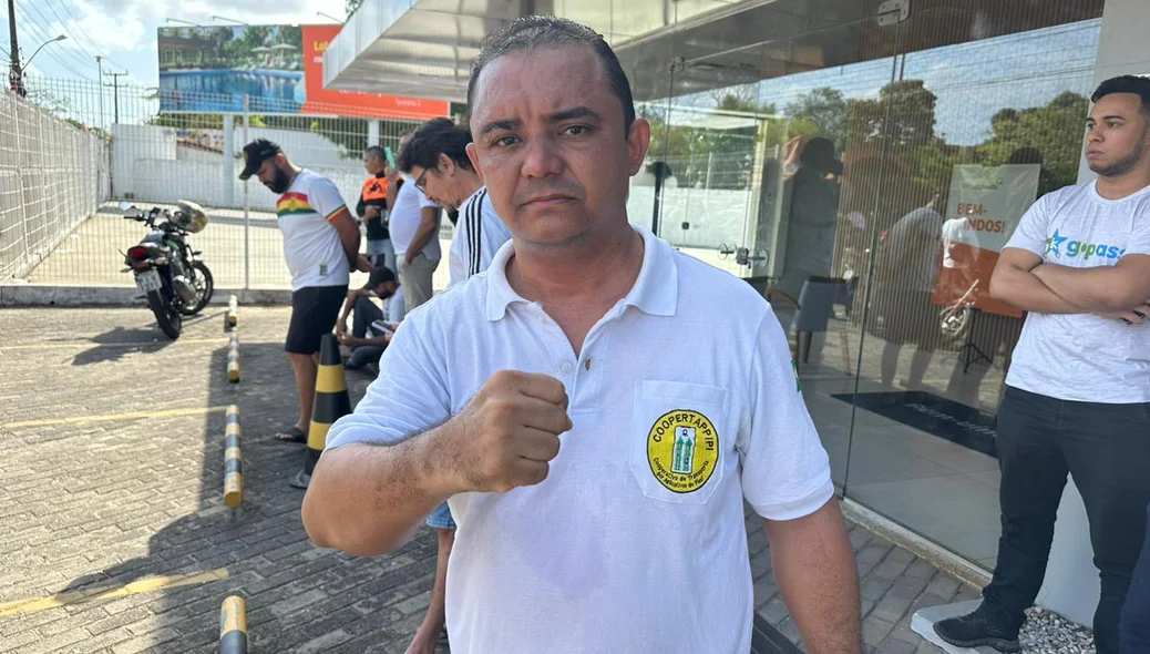 Érico da Luta, presidente da Coopertapp