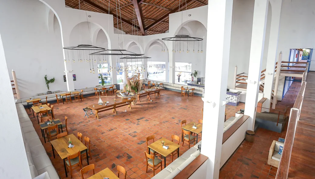 Espaço para refeições no Arrey Rio Poty Hotel