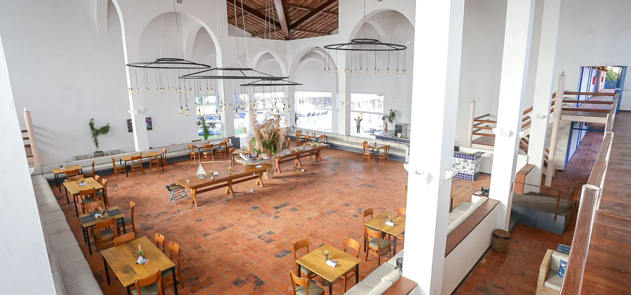 Espaço para refeições no Arrey Rio Poty Hotel