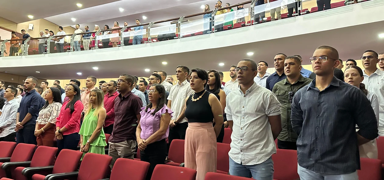 Evento de recepção aos 200 aprovados no concurso do Cprpo de Bombeiros