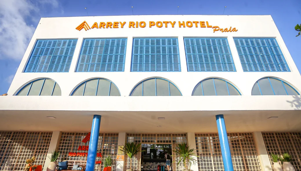 Frente do Arrey Rio Poty Hotel Praia