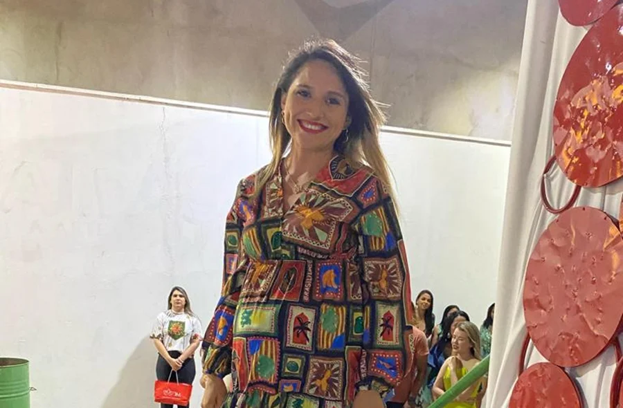 Gestantes também desfilaram no evento